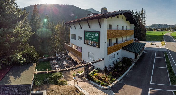 Außenansicht vom Hotel Obermayr